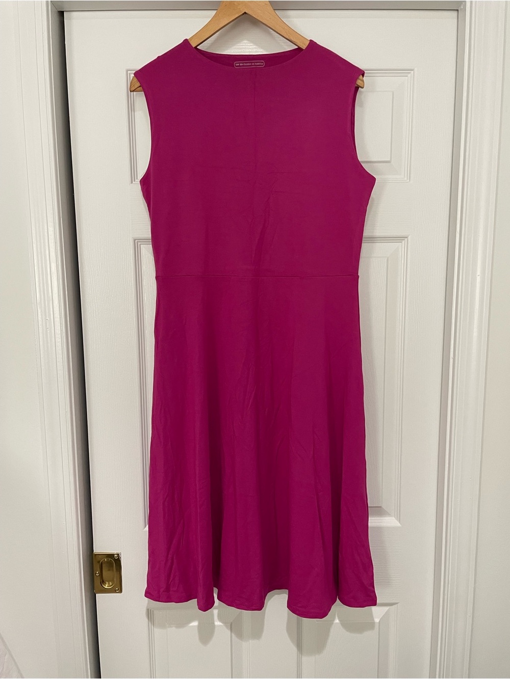 Coolibar Sleeveless Fuchsia A-Line Dress